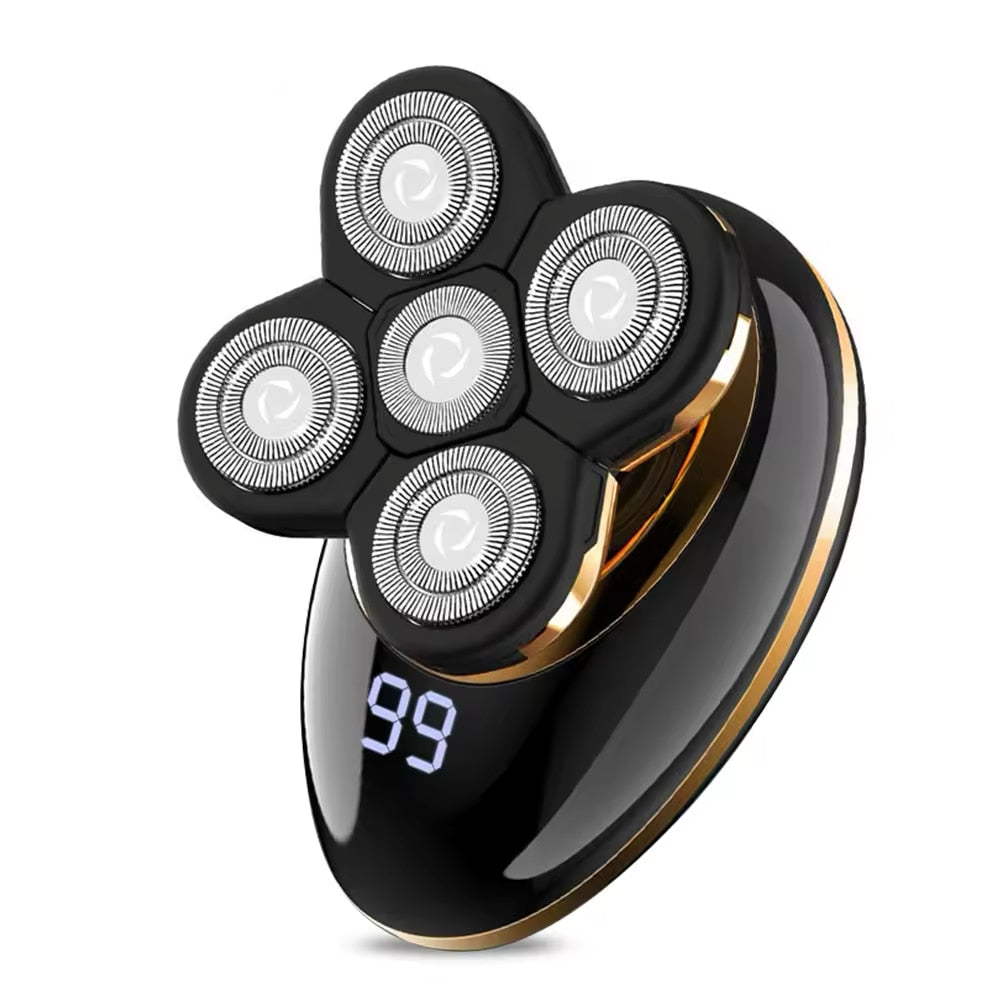 Kabelloser, wasserdichter 5-in-1-Rasierer und -Trimmer für Herren