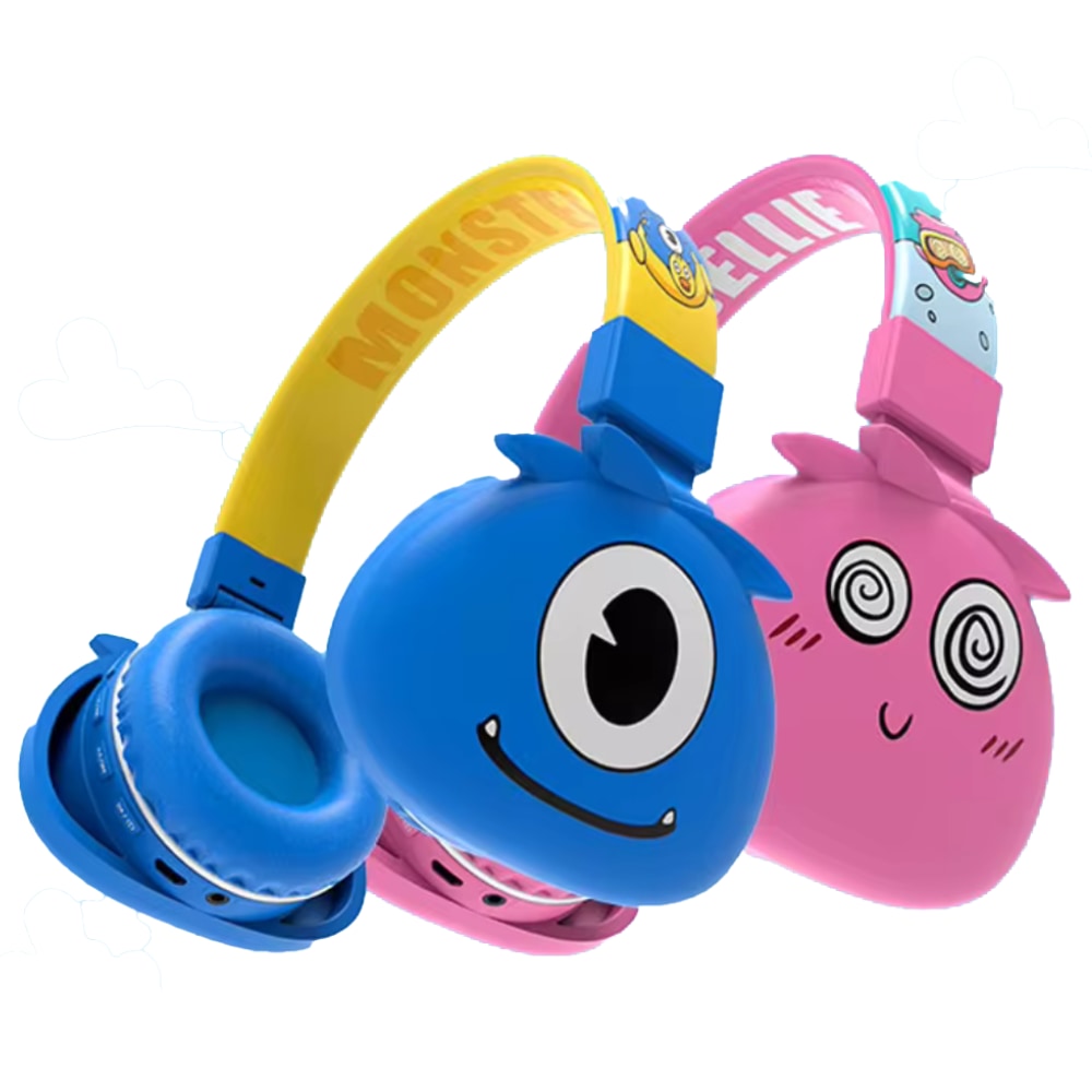 Kabellose Bluetooth-Kopfhörer für Kinder mit Mikrofon