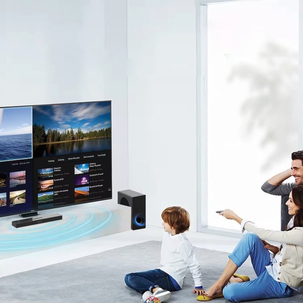 Soundbar mit Bluetooth und kabellosem Subwoofer