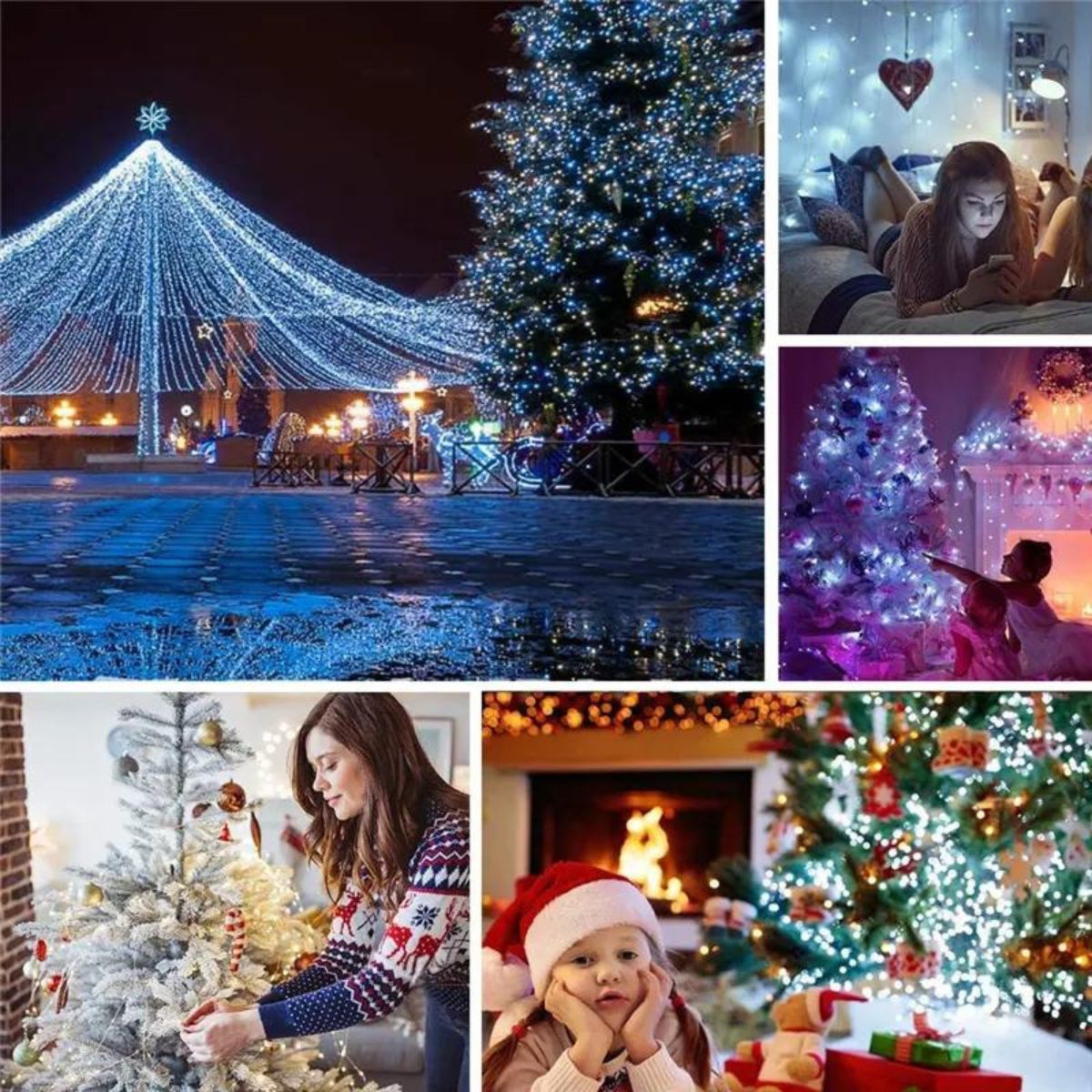 LED-Lichtvorhang 3x3m