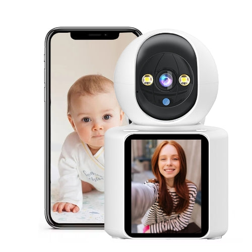 Intelligenter kabelloser Babyphone mit Nachtsicht und Zwei-Wege-Video- und Audioverbindung