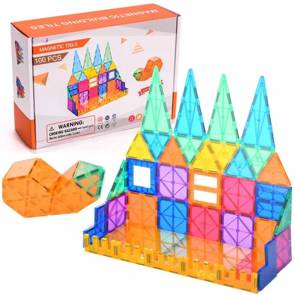 Magnetbausteine Kreativ Set - 100 Teile