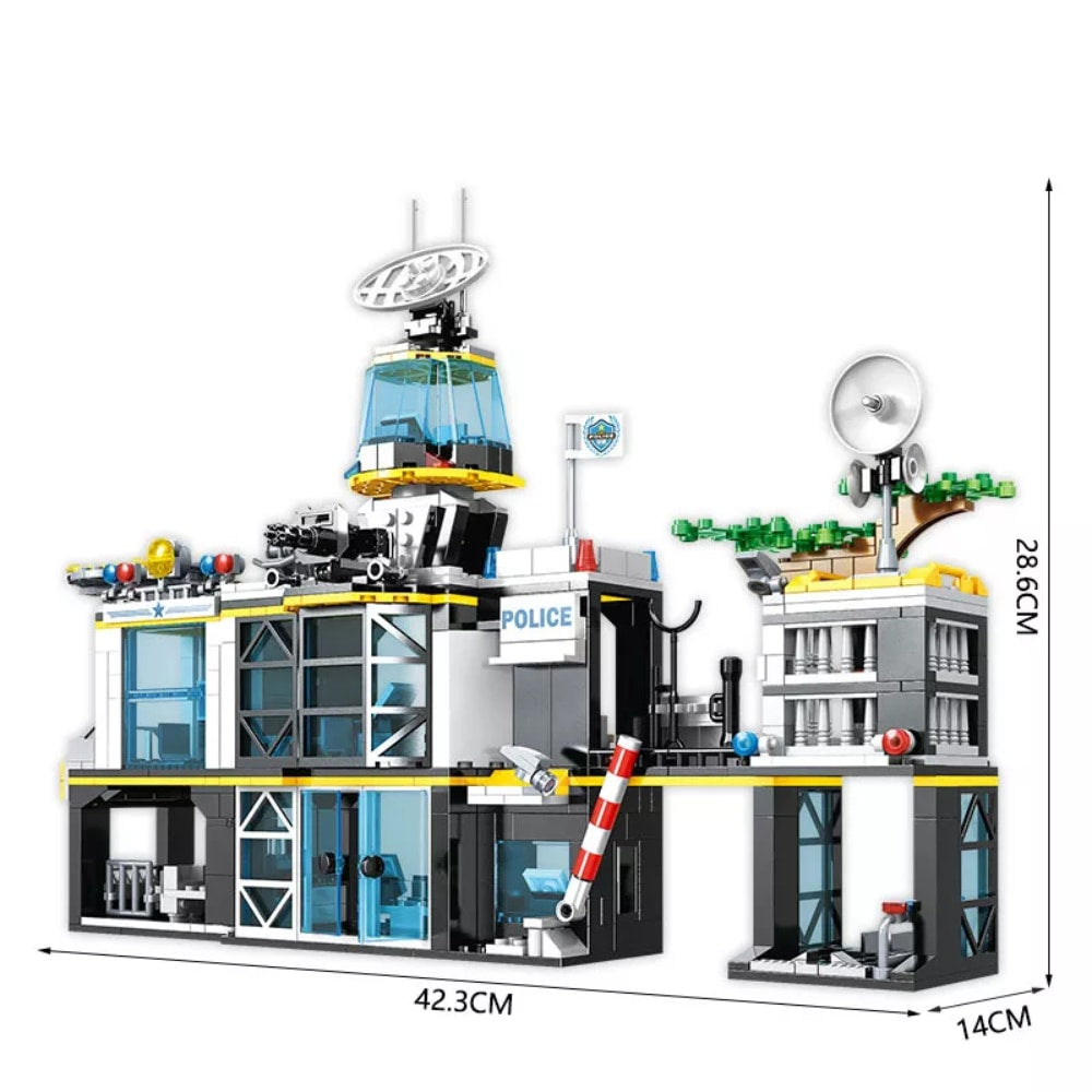 POLIZEI-Team Bausteinset 1261 Stück