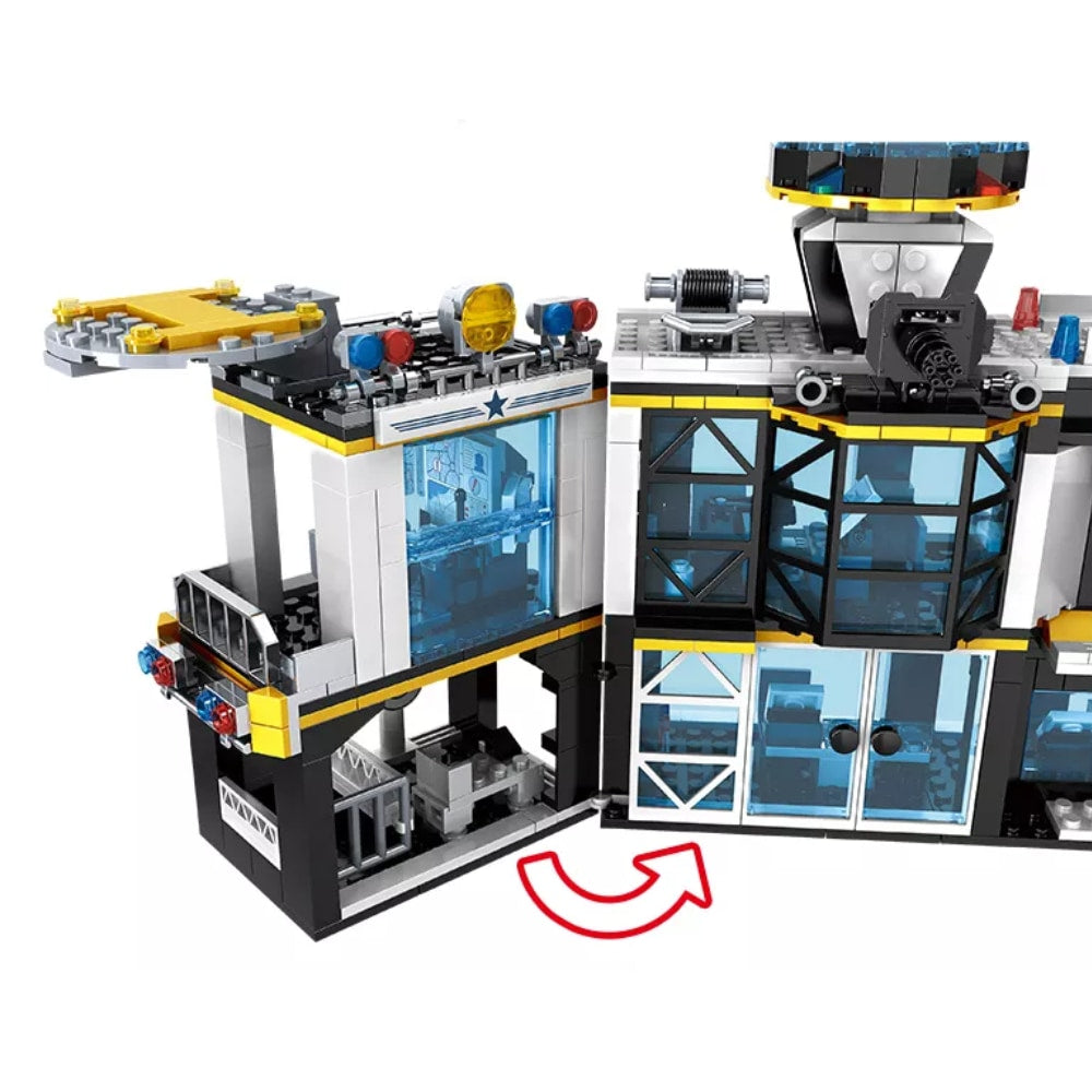 POLIZEI-Team Bausteinset 1261 Stück