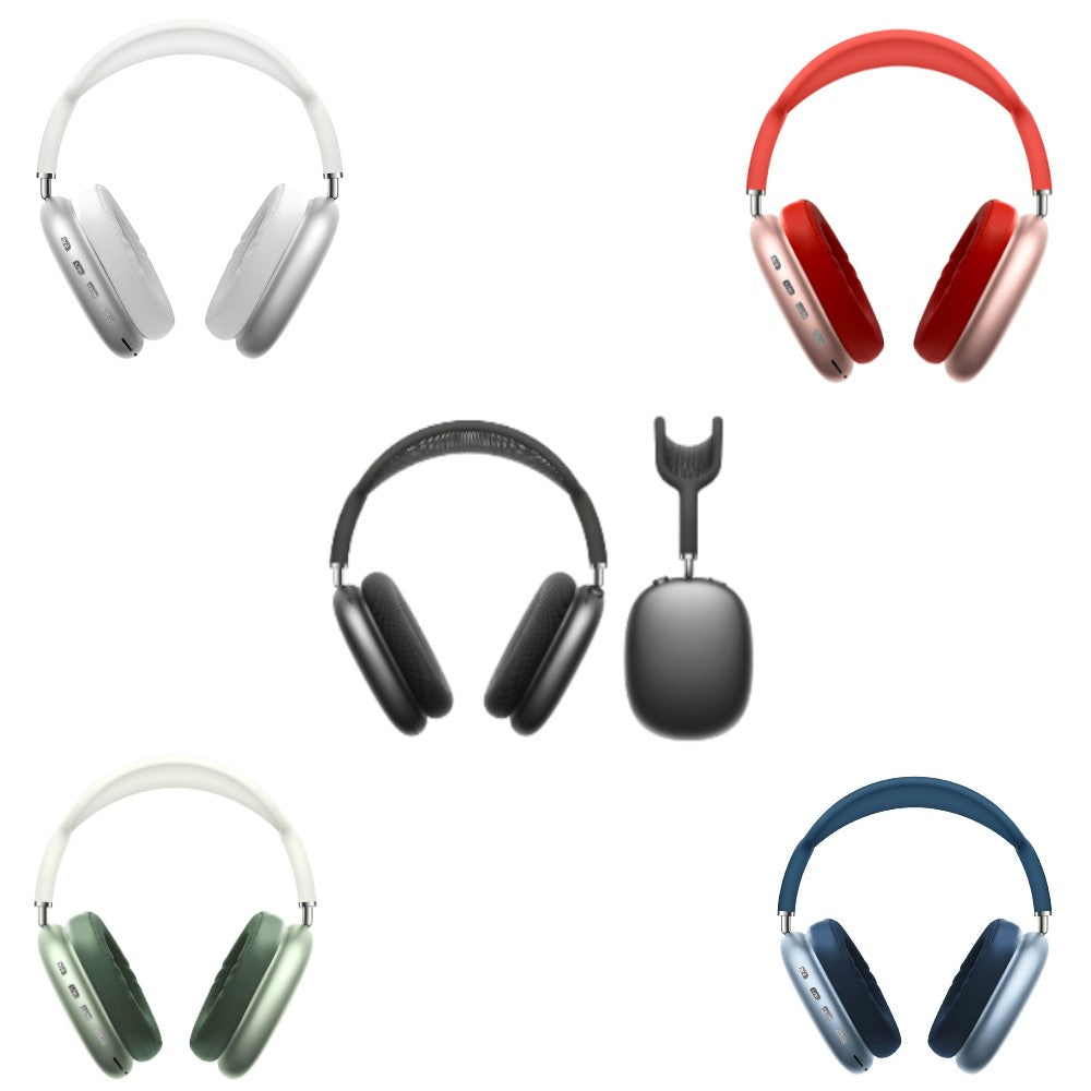 BIG AUDIO Drahtlose WiFi-Kopfhörer, Extra Bass, Anrufe, Radio, Bluetooth