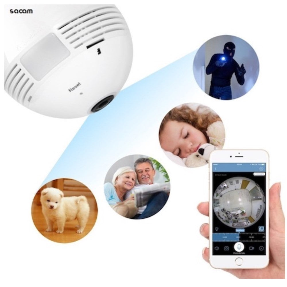 Birnenförmige drahtlose IP-überwachungskamera