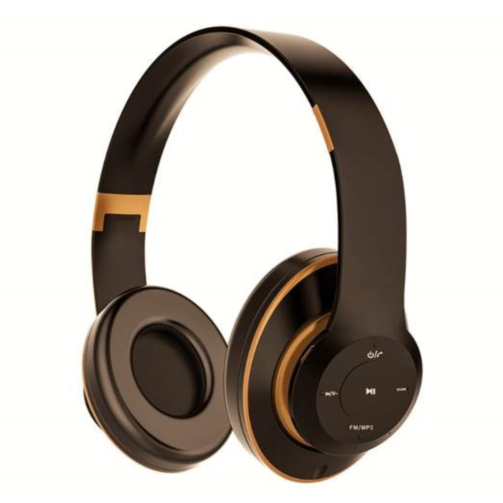 Drahtlose WiFi-Kopfhörer, Extra Bass, Anrufe, Radio, Bluetooth