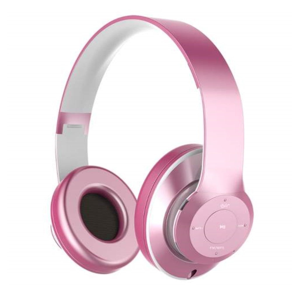 Drahtlose WiFi-Kopfhörer, Extra Bass, Anrufe, Radio, Bluetooth