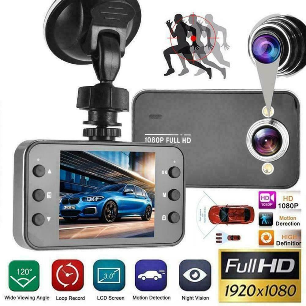 FULL HD-Autokamera zur Aufzeichnung + Bewegungsmelder