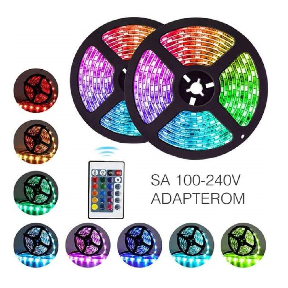 LED Strip 5m mit fernbedienung