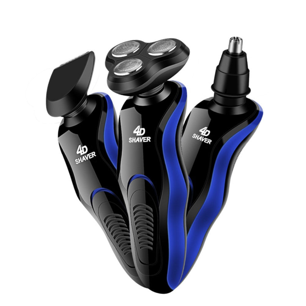 3-in-1-Rasierset, Wasserdicht, Wiederaufladbar
