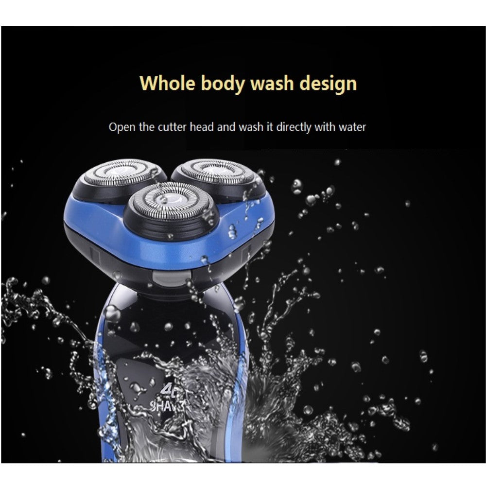 3-in-1-Rasierset, Wasserdicht, Wiederaufladbar
