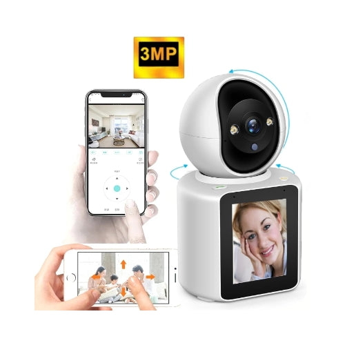 Intelligenter kabelloser Babyphone mit Nachtsicht und Zwei-Wege-Video- und Audioverbindung