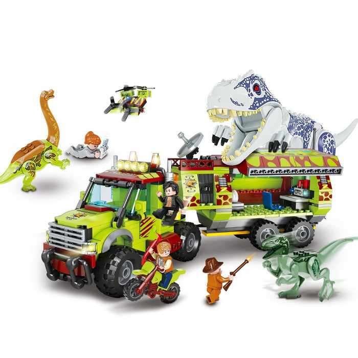 Dinosaurier-Welt Baustein-Set 528 Stück