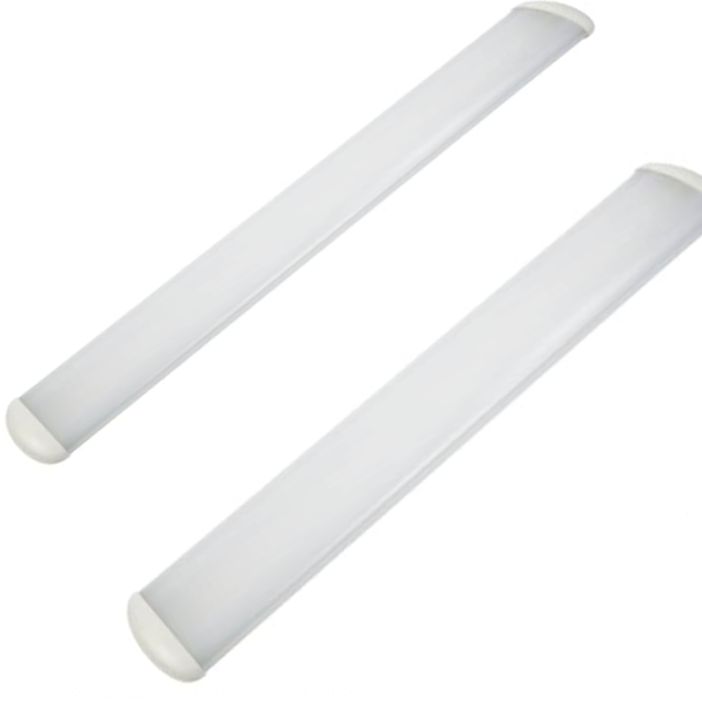LED Duo White Deckenleuchte 14W, 65,5cm